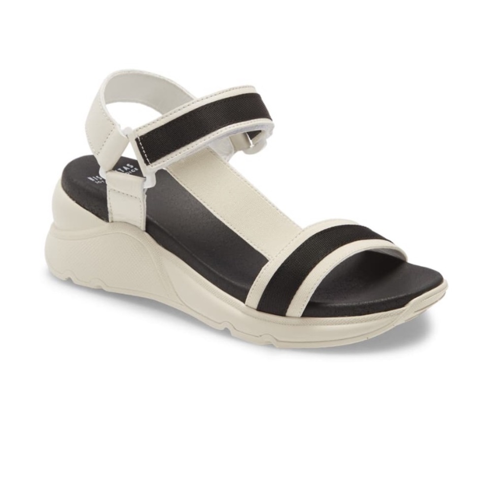 New Hisapanitas BRENDA platform sandal 41 /10 ELASTICO WHITE STYLE H0041000
NIB